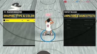 NBA 2K22 How to customize  add sounds to Green Releases Green settings for 2K22 [upl. by Washko]