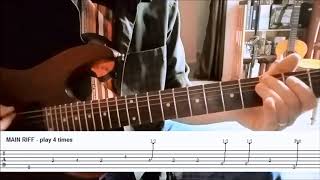 THE ROVER Guitar Lesson Part 1  Complete Lesson With Onscreen TAB [upl. by Fasto]