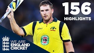 Aaron Finch 156 Off 63  Highest Ever IT20 Score  Full Highlights [upl. by Rue]