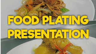 Basic Food Plating Philippine Cusine [upl. by Rochkind]