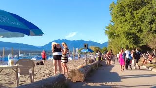 🇨🇦 4K Beach Walking Tour  British Columbia Canada 2024 [upl. by Gavan687]