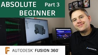 Fusion 360 Tutorial for Absolute Beginners— Part 3 [upl. by Harikahs]