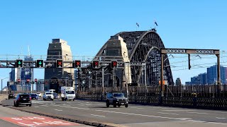 Sydney Harbour Bridge Walk  Sydney Australia Walking Tour [upl. by Llehcsreh]