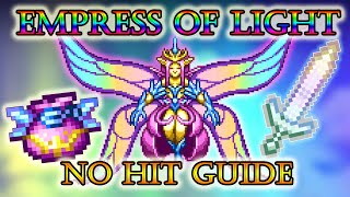 Terraria 14  Empress of Light NoHitMaster Mode Guide [upl. by Barrada]