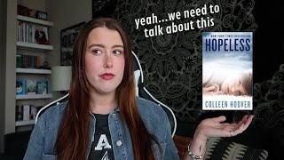 Hopeless by Colleen Hoover  Book Review [upl. by Semreh928]