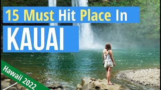 Kauai 2022  Kauai Hawaii Travel Guide  Best Places To visit [upl. by Heyes]