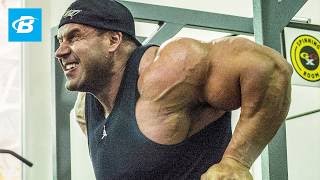 How Jay Cutler Trains Chest And Calves  Bodybuilding Workout [upl. by Naesar]