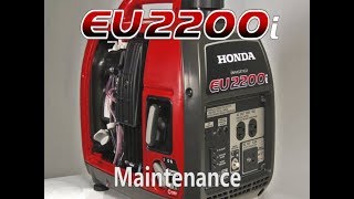 Honda EU2200i Generator Maintenance [upl. by Alisha]