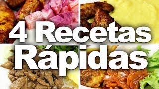 4 Recetas rápidas para hacer en casa  Sabores del Perú [upl. by Market]