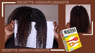 SOIN ASSOUPLISSANT et BOUCLANT pour CHEVEUX CRÉPUS🔥 [upl. by Scheider]