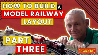 Build A Model Railway Layout Step by Step  Pt 3 Laying Track [upl. by Aniez330]