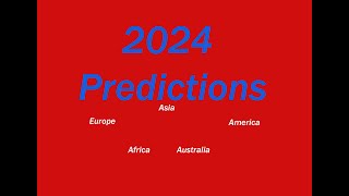 Psychic 2024 International predictions [upl. by Samal367]