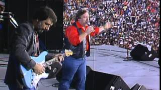 John Conlee  Busted Live at Farm Aid 1985 [upl. by Ettenaej]