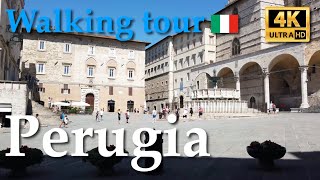 Perugia Umbria Italy【Walking Tour】4K [upl. by Jarvis]